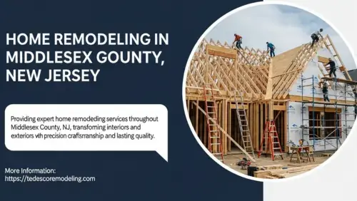 Professional contractors performing structural roof framing and home remodeling in Middlesex County, NJ